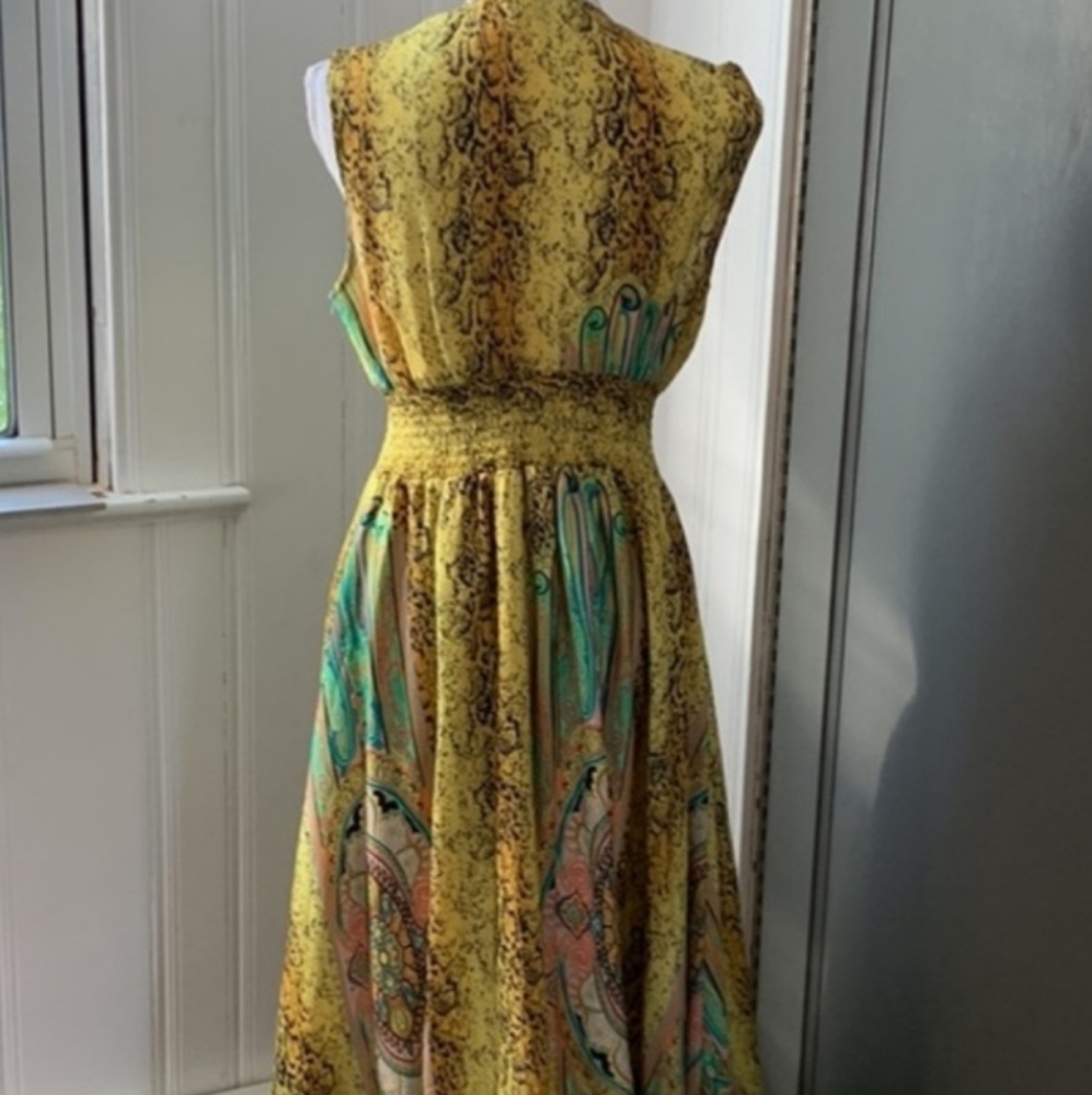 Gracia long paisley dress - Picture 2 of 8